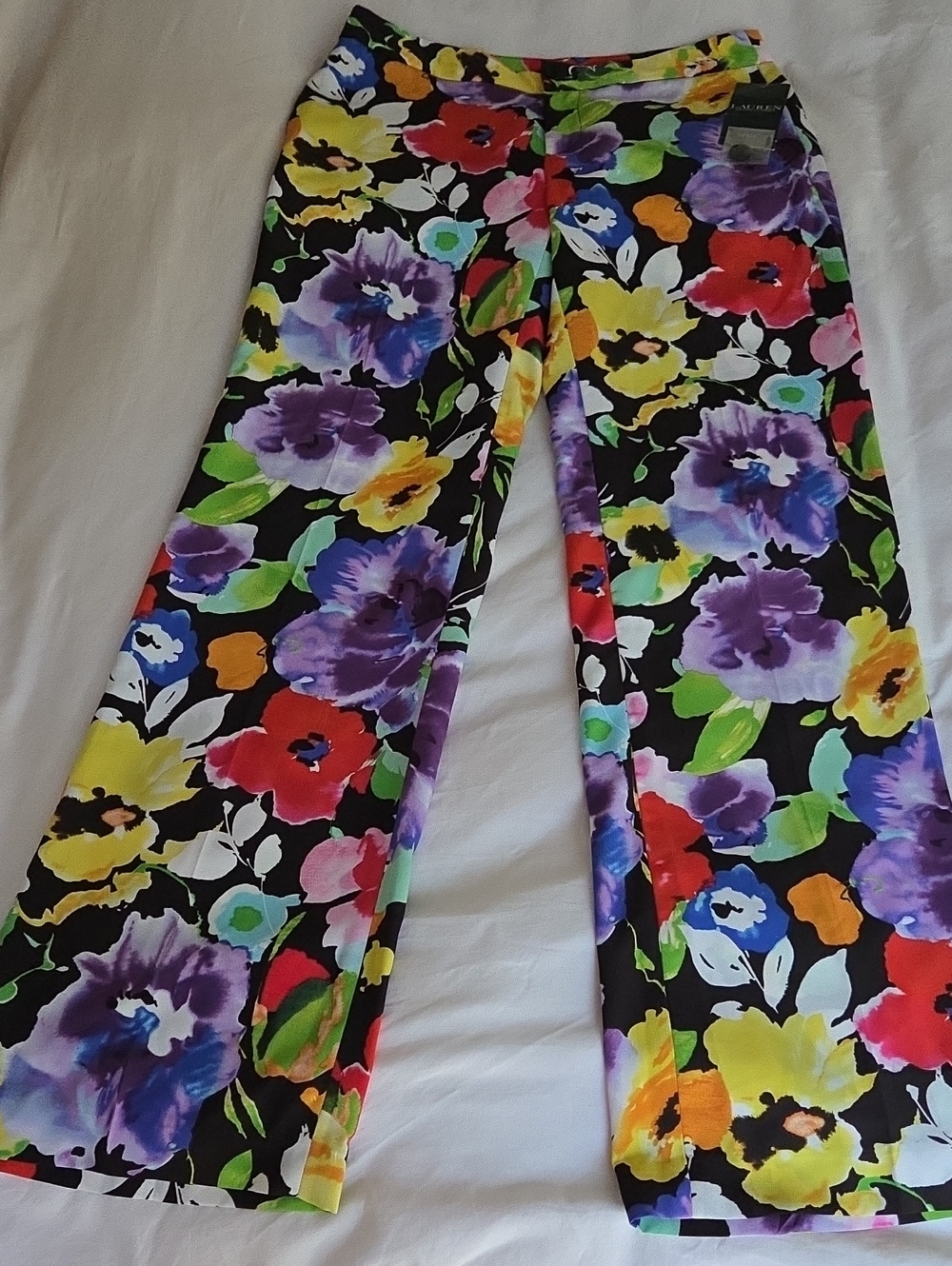 Lauren Ralph Lauren Floral Flowy Pants